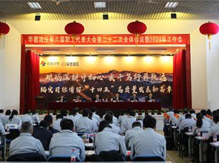 錨定目標(biāo)譜寫“十四五”高質(zhì)量發(fā)展新篇章——公司召開第六屆職工代表大會(huì)第二十二次全體會(huì)議暨2024年工作會(huì)